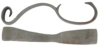 Triggerguard, Sharon Late Hawken Half-Stock, wax cast steel